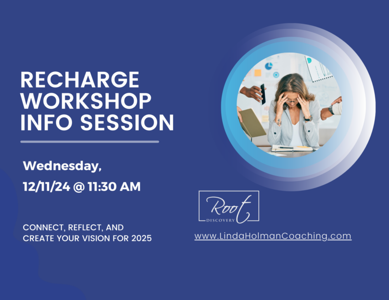 Recharge Information Session